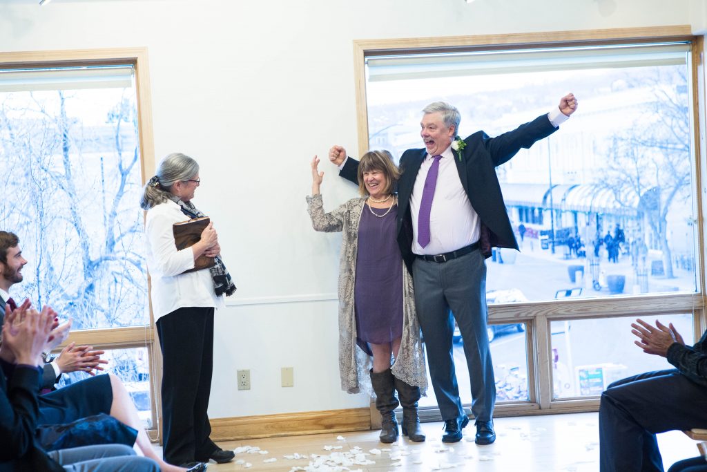 Jewell Event Design wedding ceremony in CO