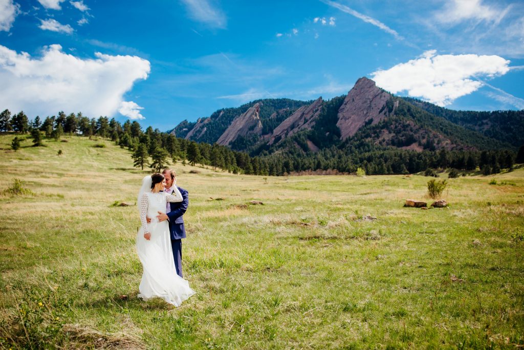 Outdoor wedding in Boulder Colorado